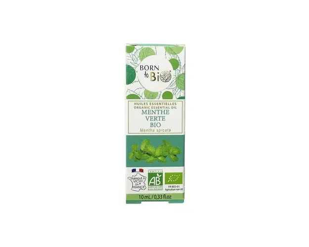Ulei Esential de Menta Verde, eco-bio, 10ml - Born to Bio