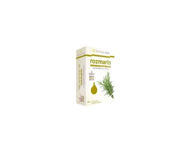 Ulei esential de rozmarin, 30cps - VitaCare