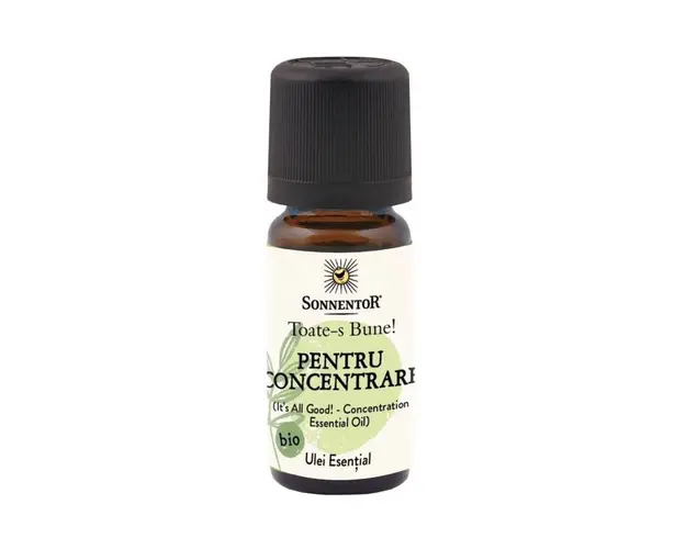 ULEI ESENTIAL TOATE-S BUNE! - PENTRU CONCENTRARE, 10ml - SONNENTOR