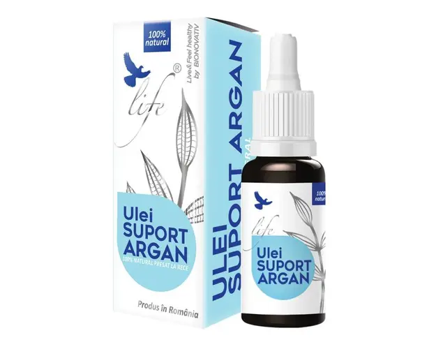 ULEI SUPORT DE ARGAN, 10ml - Life Bio