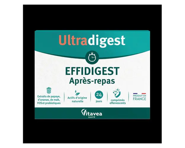 ULTRADIGEST APRES REPAS - digestie opima - 24 comprimate