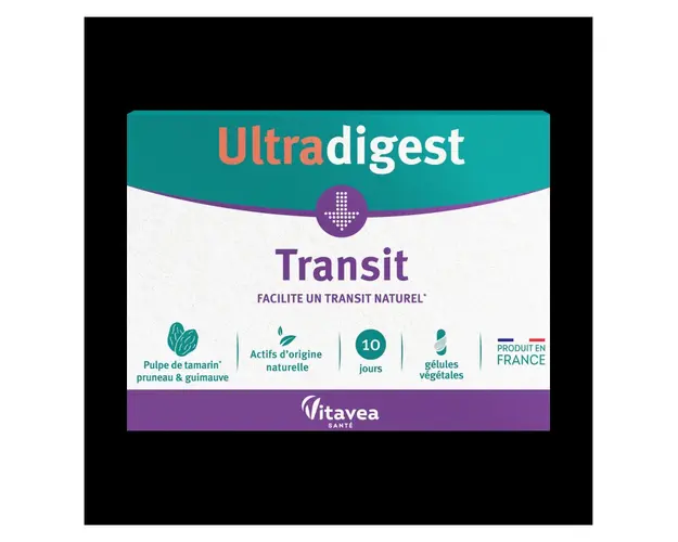 ULTRADIGEST TRANSIT - tranzit sanatos - 10 capsule vegetale, VITAVEA