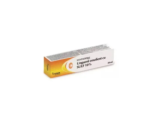 UNGUENT CU SULF 10% SANTADERM 30ML - VITALIA PHARMA