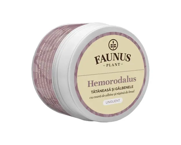 Unguent Hemorodalus (Tataneasa si Galbenele) 50ml - Faunus Plant