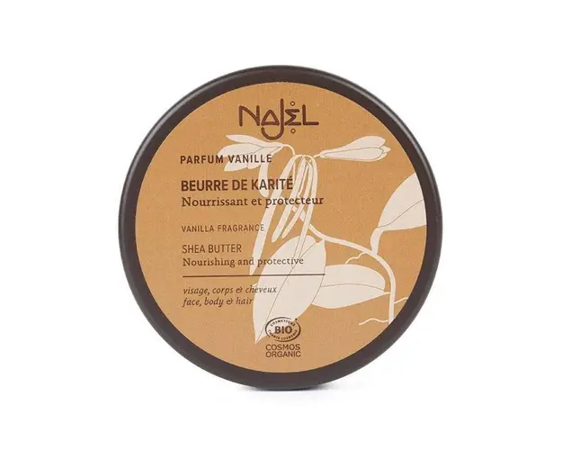 Unt de shea cu vanilie eco-bio 100g Najel