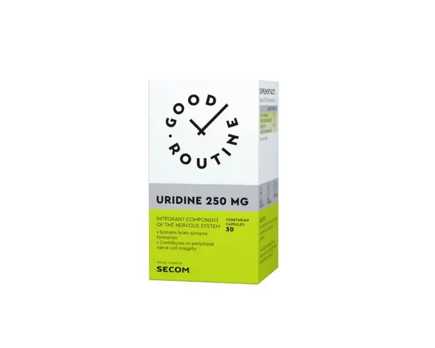 Uridine 250 mg 30 cap veg, Good Routine by Secom