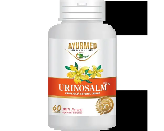 Urinosalm, sistem urinar si rinichi, tablete Ayurmed