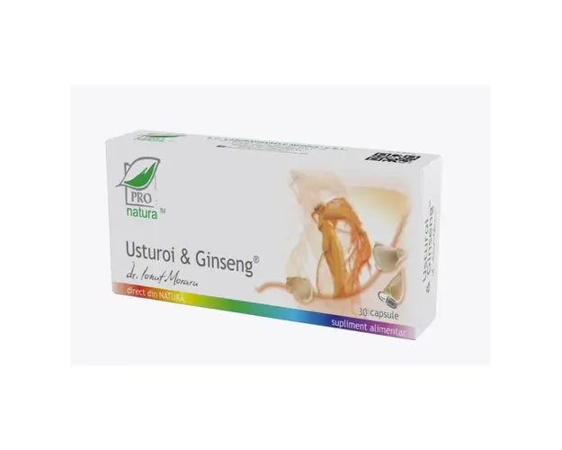 Usturoi si Ginseng, 30cps - MEDICA
