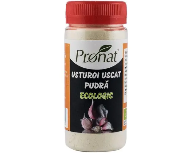 Usturoi uscat pudra, eco-bio, 60g - Pronat