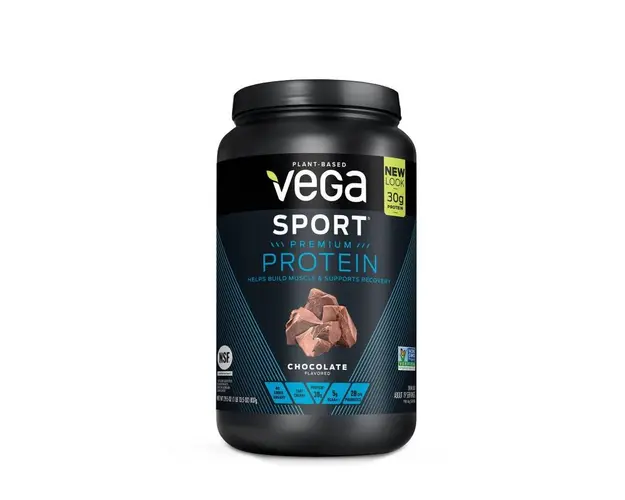 Vega Sport Premium Protein, Proteina Vegetala, cu Aroma de