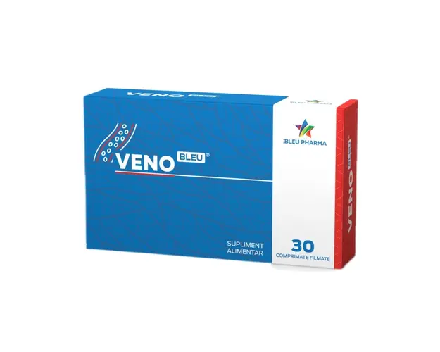 VenoBleu, Circulatie, 30 comprimate - Bleu Pharma