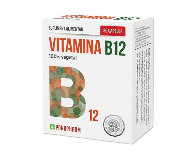 Vitamina B12, 30cps - QUANTUM PHARM