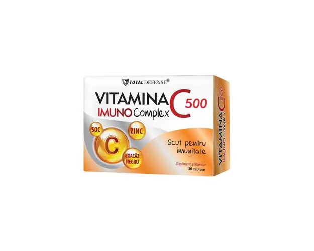 Vitamina C 500 Imuno Complex, 30 tablete - Cosmo Pharm