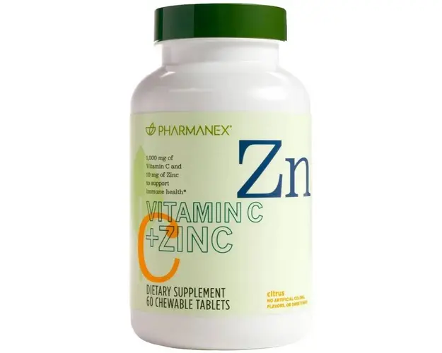 Vitamina C 500mg + Zinc 5mg, 60 tablete, Pharmanex