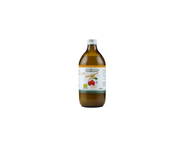 Vitamina C lichida suc 100% pur, eco-bio, 500ml - Health Nutrition