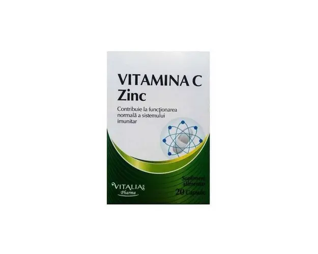 VITAMINA C + ZINC 20 Comprimate - VITALIA PHARMA