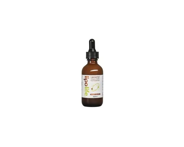 Vitamina D3 1000UI si K2 lipozomala 60ml, Lipolife