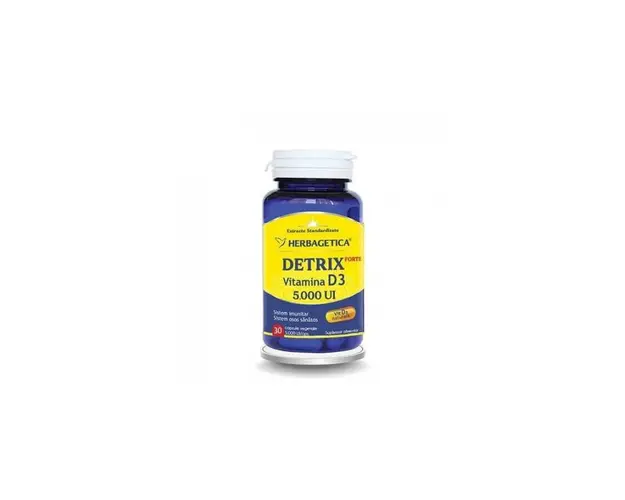 Vitamina D3 naturala 5000ui, 30cps - Herbagetica