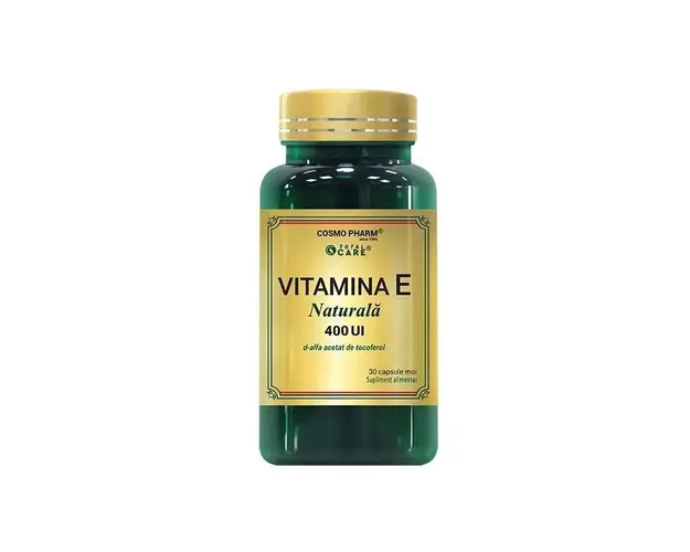 Vitamina E 400 Ui Naturala, 30 capsule moi - COSMO PHARM