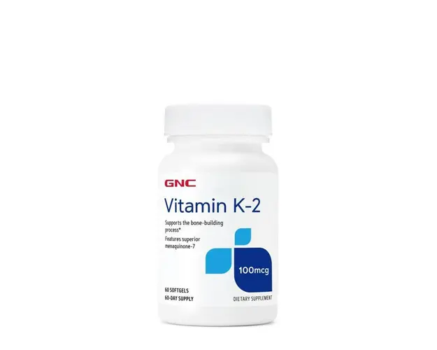 Vitamina K-2, 100 Mcg, 60 Capsule - GNC