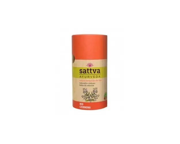 Vopsea de par Henna Pura - rosu, 150gr  Sattva Ayurveda