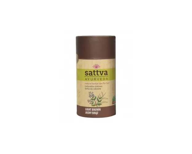 Vopsea Henna Saten Deschis,150gr  Sattva Ayurveda
