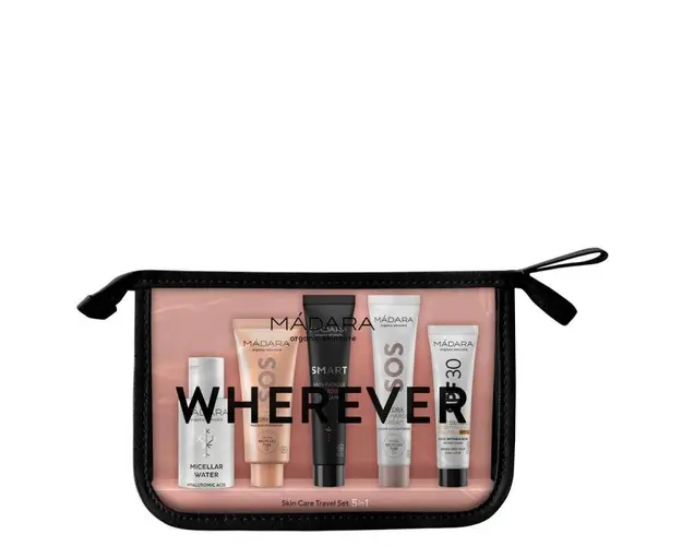Wherever Skin Care, Kit de calatorie 5 in 1  Madara