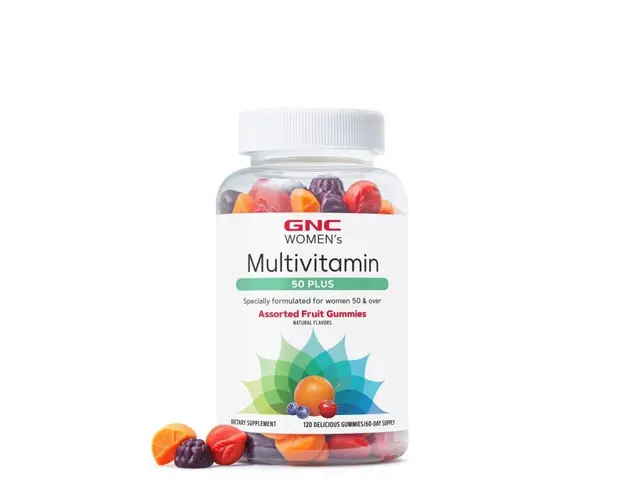 Women Multivitamin 50+ Gummies, Jeleuri Cu Multivitamine Pentru