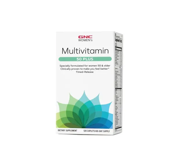 Women&apos;s 50 plus, multivitamine si minerale pentru femei, 120cps - Gnc