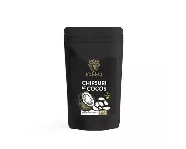 Chipsuri de Cocos, 150g | Golden Flavours