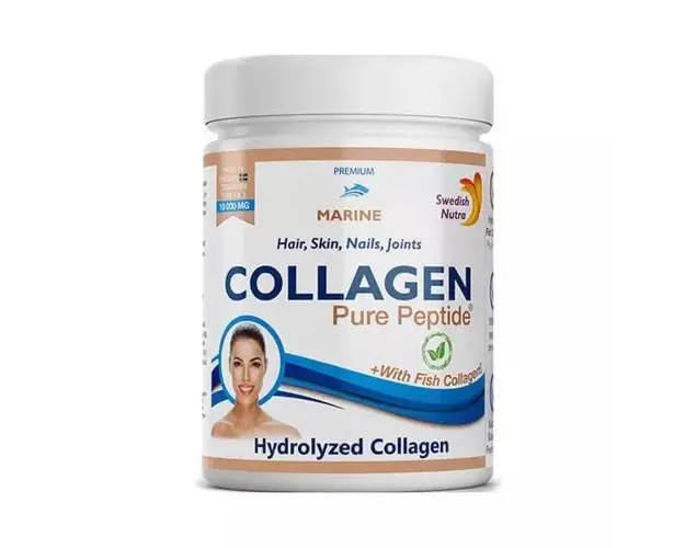 Fish Colagen Hidrolizat Pulbere Tip 1 si 3 cu 10.000mg, 300 g | Swedish Nutra