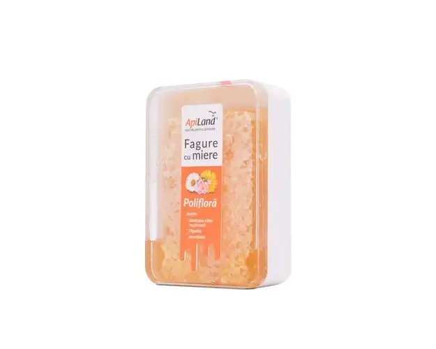 Fagure cu Miere Poliflora, 200g | ApiLand
