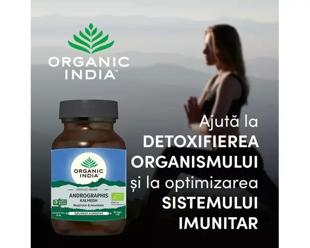 Andrographis - Respiratie & Imunitate, 60 cps ECO | Organic India