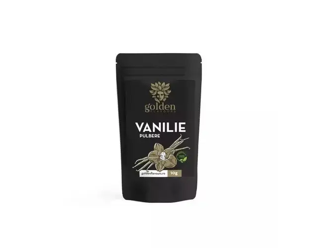 Vanilie Pulbere 100% Naturala, 10g | Golden Flavours 