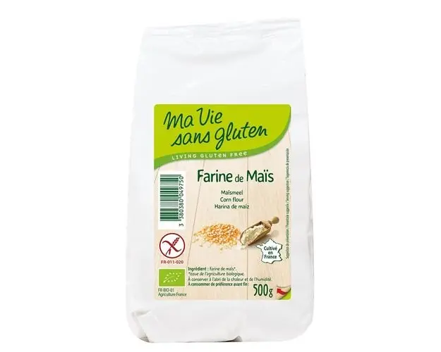 Faina de Porumb Fara Gluten, 500g ECO| Ma vie sans gluten