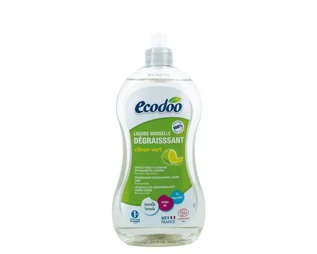 Detergent Bio Vase Ultradegresant cu Otet si Limeta, 500ml | Ecodoo