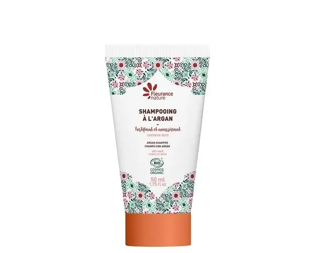 Sampon bio cu ulei de argan 50ml - format travel | Fleurance Nature