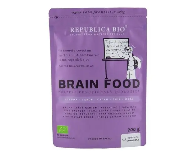 Brain Food, Pulbere Functionala, 200g ECO| Republica BIO