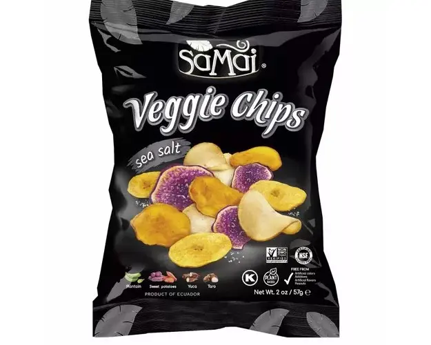 Chipsuri de legume (Veggie) cu sare de mare | SaMai