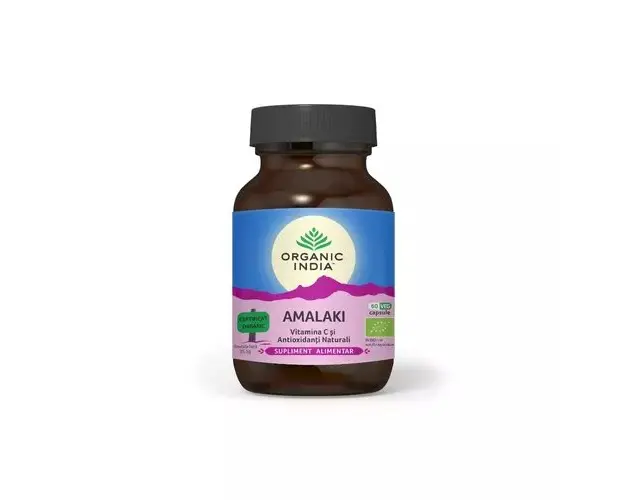 Amalaki Vitamina C & Antioxidanti Naturali 60cps ECO| Organic India