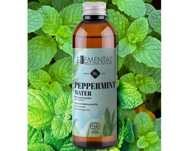Apa de Menta Bio, 100ml | Ellemental