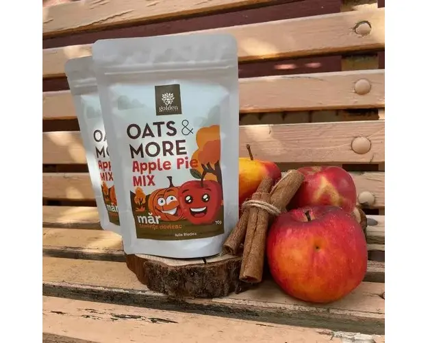 Oats & More Apple Pie Mix ECO, 70g | Golden Flavours