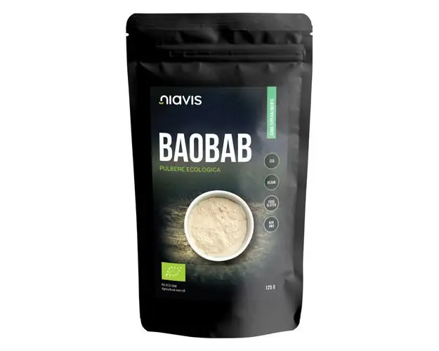 Baobab Pulbere 125g ECO| Niavis 
