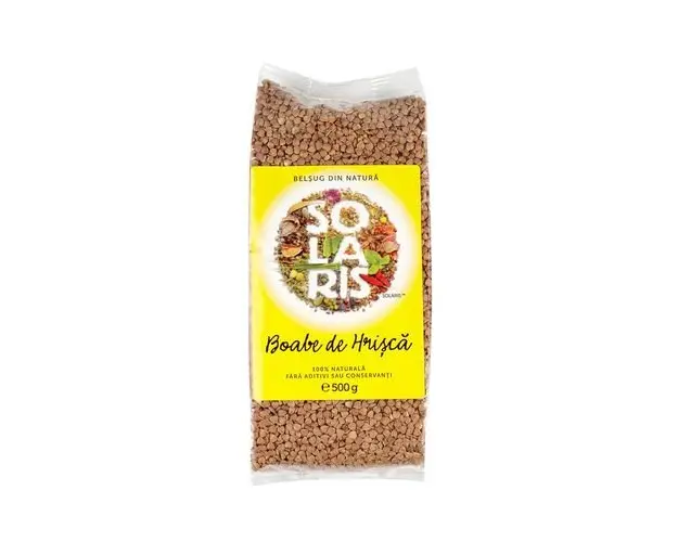 Hrisca Boabe Crude, 500g | Solaris