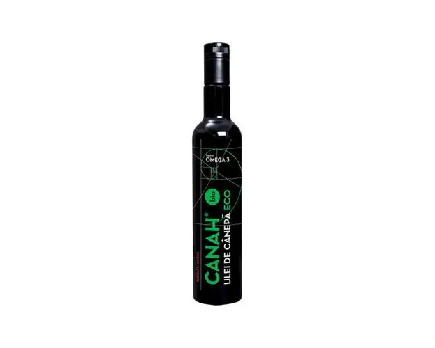 Ulei de Canepa ECO, 500ml | Canah