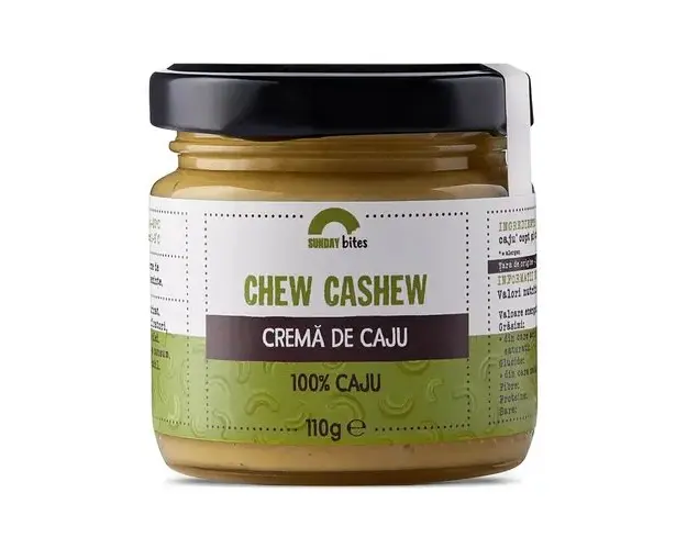 Chew Cashew Crema de Caju, 100% naturala | Sunday bites