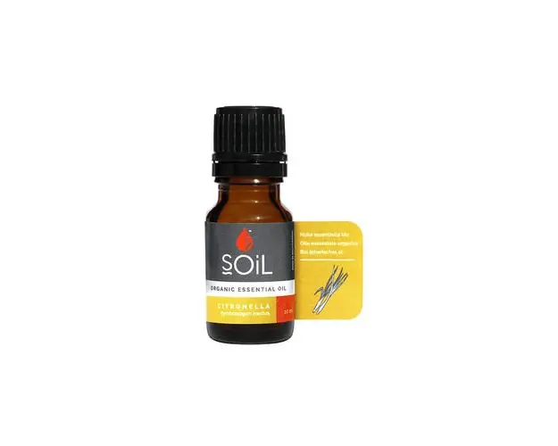 Ulei Esential de Citronella Ecologic/Bio, 10ml | SOiL