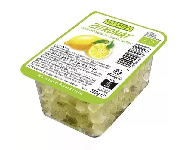 Coaja de Lamaie Confiata Bio, 100g | Rapunzel