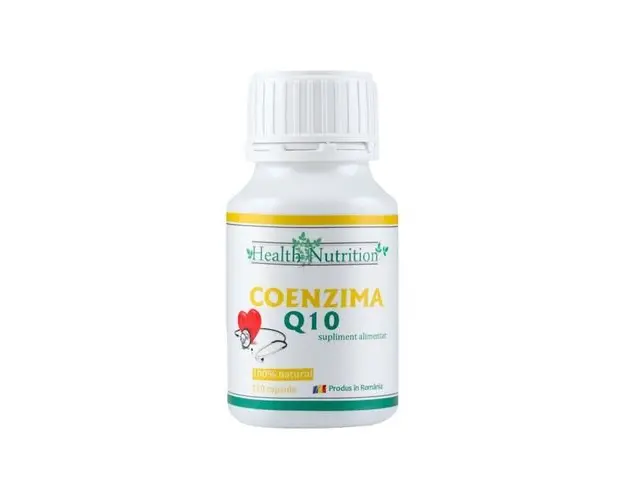 Coenzima Q10 100% naturala, 120 capsule | Health Nutrition