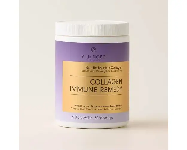 Colagen Marin Pudra pentru Sustinerea Sistemului Imunitar, 300 g | Vild Nord